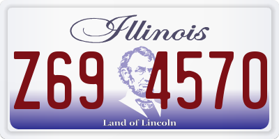 IL license plate Z694570