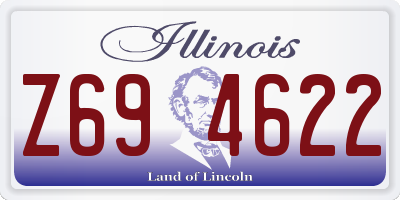 IL license plate Z694622