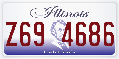 IL license plate Z694686