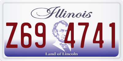 IL license plate Z694741