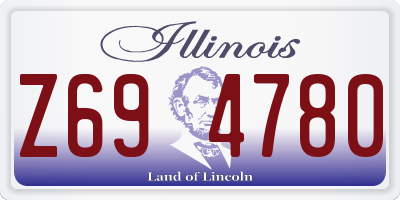 IL license plate Z694780