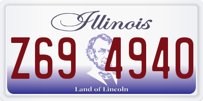 IL license plate Z694940