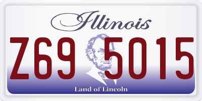 IL license plate Z695015