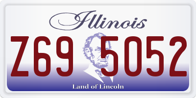 IL license plate Z695052