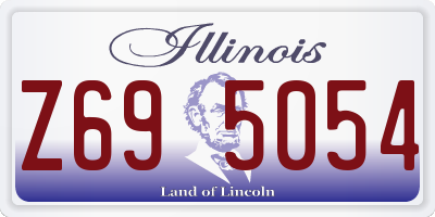IL license plate Z695054