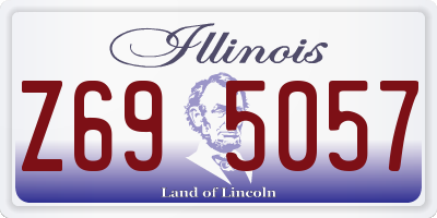 IL license plate Z695057