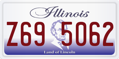 IL license plate Z695062
