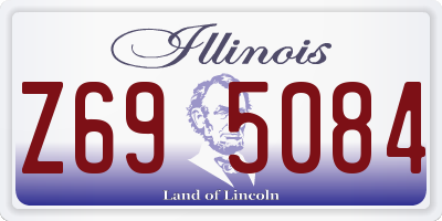 IL license plate Z695084