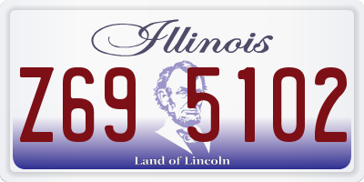 IL license plate Z695102
