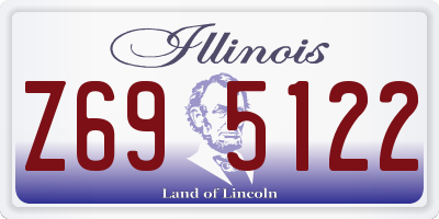 IL license plate Z695122
