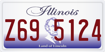 IL license plate Z695124