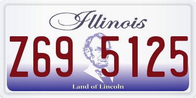 IL license plate Z695125