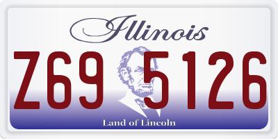 IL license plate Z695126