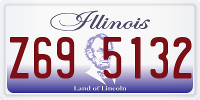 IL license plate Z695132