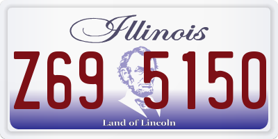 IL license plate Z695150