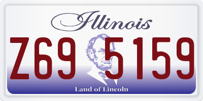 IL license plate Z695159