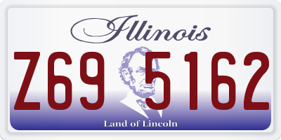 IL license plate Z695162