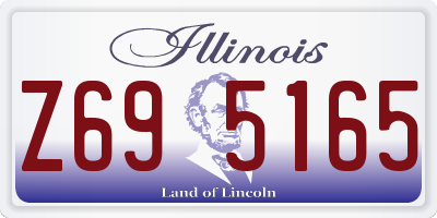 IL license plate Z695165