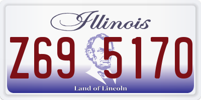 IL license plate Z695170