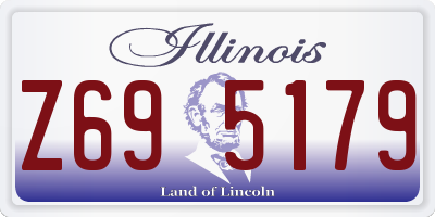 IL license plate Z695179