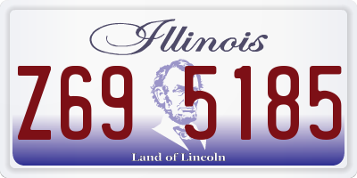 IL license plate Z695185