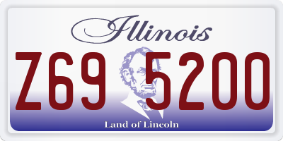 IL license plate Z695200