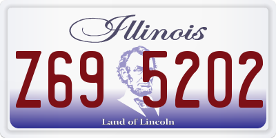 IL license plate Z695202