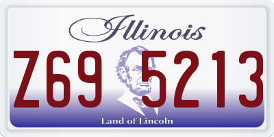 IL license plate Z695213