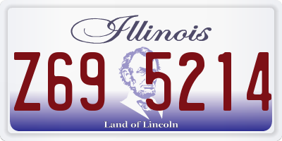 IL license plate Z695214
