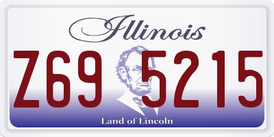 IL license plate Z695215