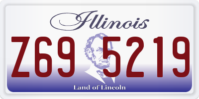 IL license plate Z695219
