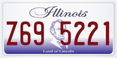 IL license plate Z695221