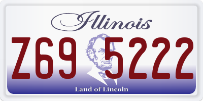 IL license plate Z695222