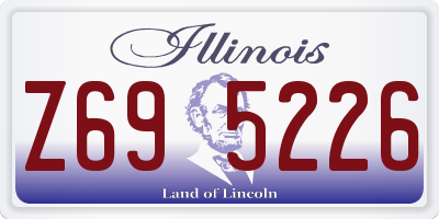 IL license plate Z695226