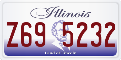 IL license plate Z695232