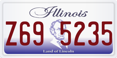 IL license plate Z695235