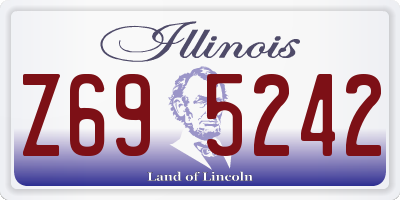 IL license plate Z695242