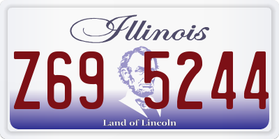 IL license plate Z695244