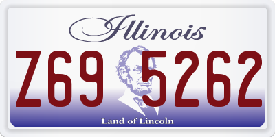 IL license plate Z695262