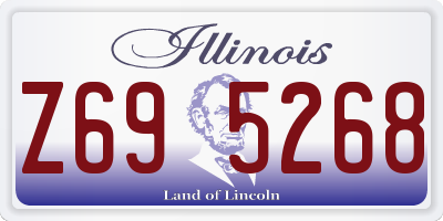 IL license plate Z695268