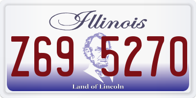 IL license plate Z695270