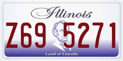 IL license plate Z695271