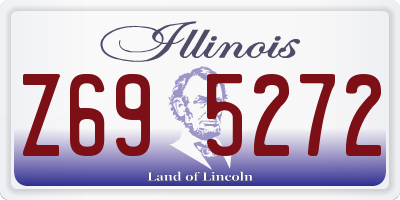 IL license plate Z695272