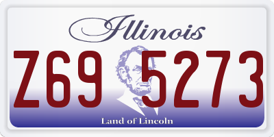 IL license plate Z695273