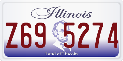 IL license plate Z695274