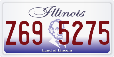 IL license plate Z695275