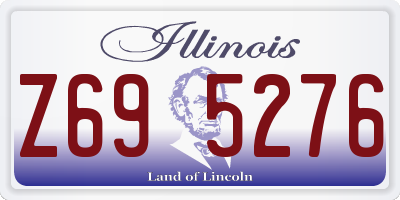 IL license plate Z695276