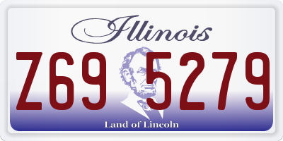 IL license plate Z695279