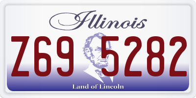 IL license plate Z695282