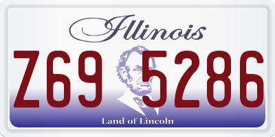 IL license plate Z695286